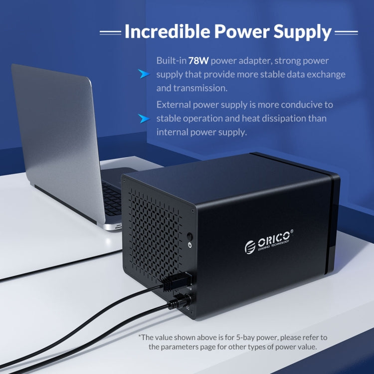 ORICO NS200RU3 2 Bay USB3.0 Hard Drive Enclosure with Raid