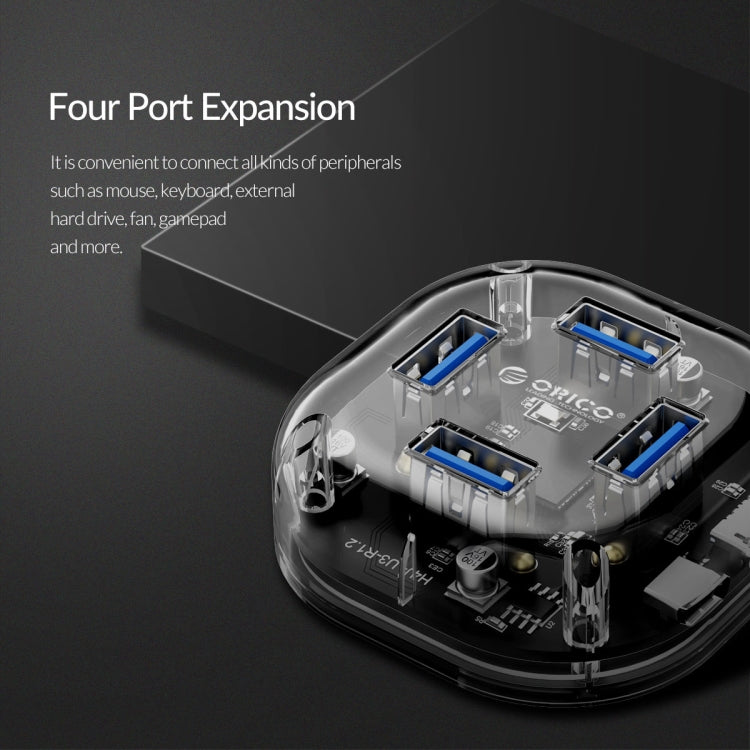 ORICO H4U-U3 4-Port Transparent HUB