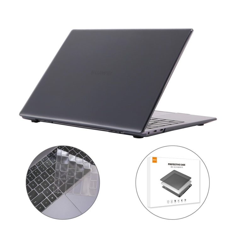 ENKAY for Huawei MateBook X Pro US Version 2 in 1 Crystal Protective Case with TPU Keyboard Film