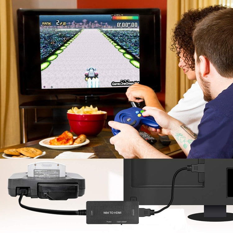 1080P N64 to HDMI Digital Analog Converter Video Cable Adapter