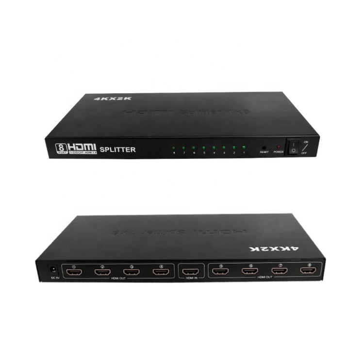 1 x 8 4K x 2K 3840*2160/30HZ HDMI Splitter