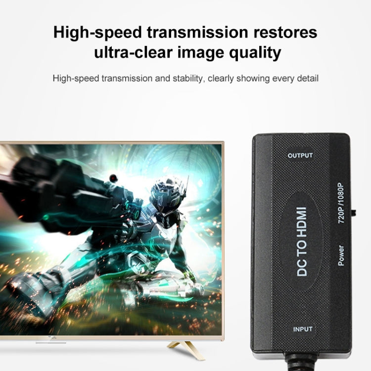 720P/1080P DC to HDMI Video Converter