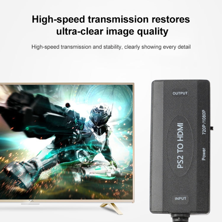 720P/1080P PS2 to HDMI Converter