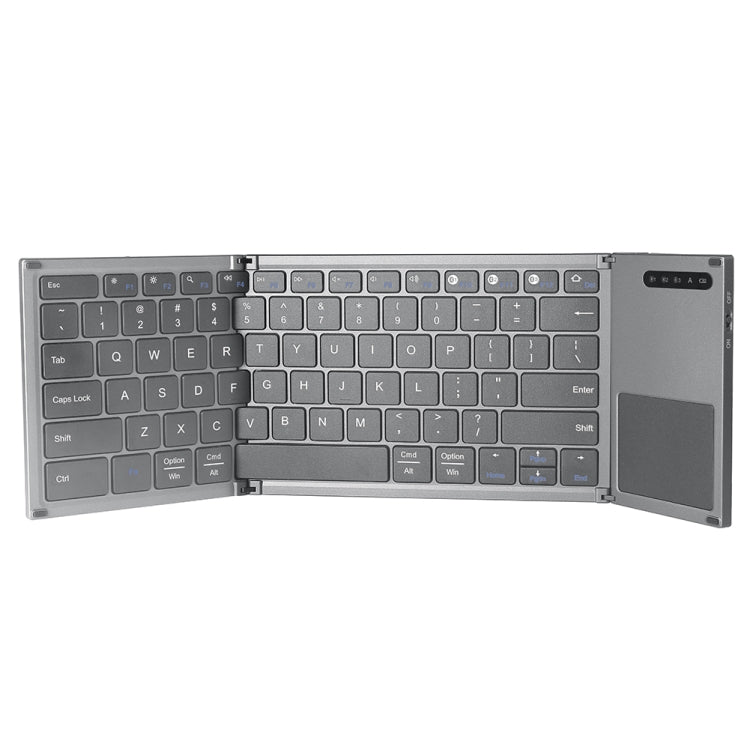 B066S Multi-function Ultra-thin Mini Wireless Three Fold Bluetooth Keyboard