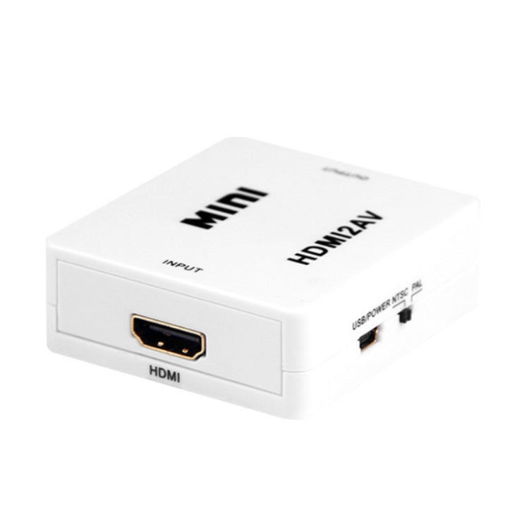 JSM Mini Size HD 1080P HDMI to AV / CVBS Video Converter Adapter