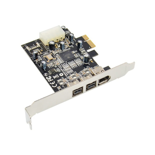 ST23 PCI Express 3 Port Firewire 1394B & 1394A PCIe 1.1 x1 Card