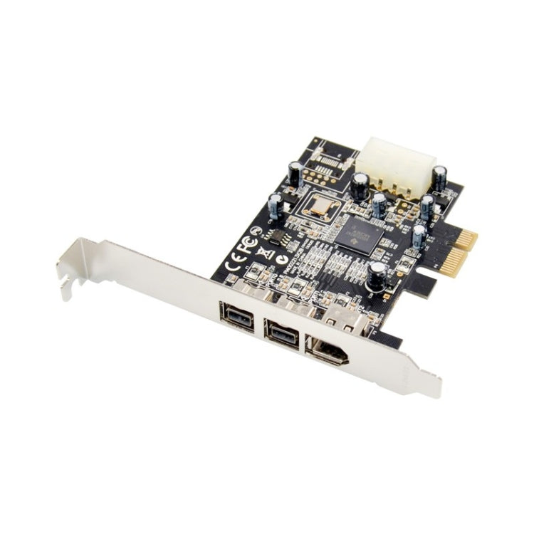 ST23 PCI Express 3 Port Firewire 1394B & 1394A PCIe 1.1 x1 Card