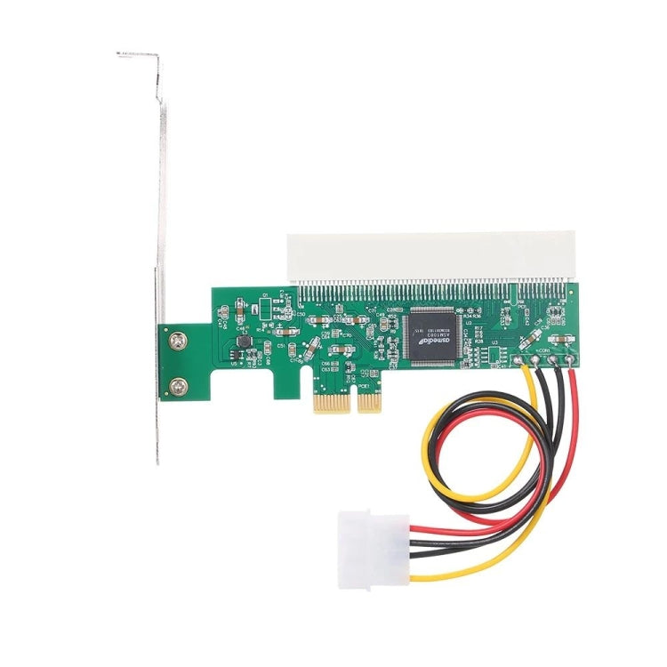 PCI-E to PCI Adapter Card Converter with 4Pin Power Supply