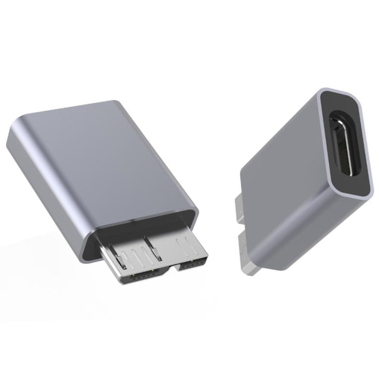 JUNSUNMAY USB-C / Type-C Female to Male USB 3.0 Micro B Adapter Converter