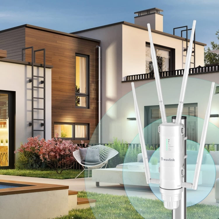 WAVLINK WN572HG3 With 4x7dBi Antenna AC1200 Outdoor WiFi Extender Wireless Routers