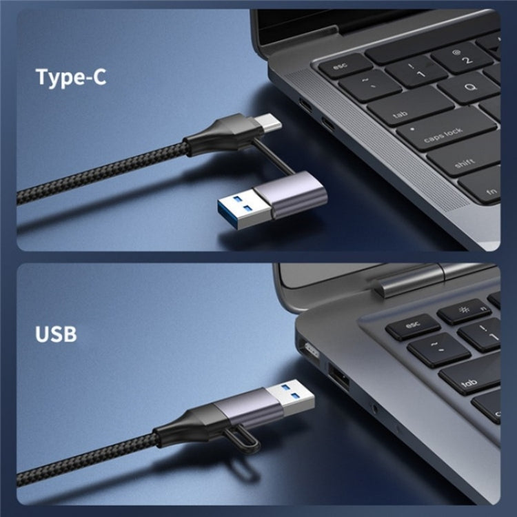 T30B USB / Type-C to Gigabit Hub Adapter for Laptop Tablet PC Phones Docking Station