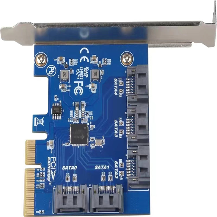 PCIE 3.0-4X to 5 x SATA Controller Card