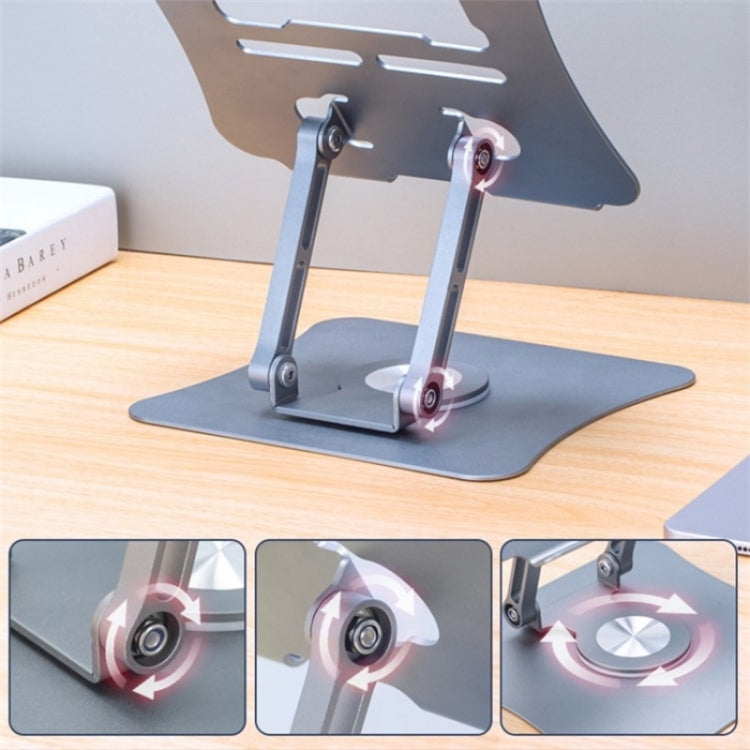 G69 Heat Dissipation Rotatable Notebook Desktop Stand Aluminum Alloy Foldable Laptop Bracket