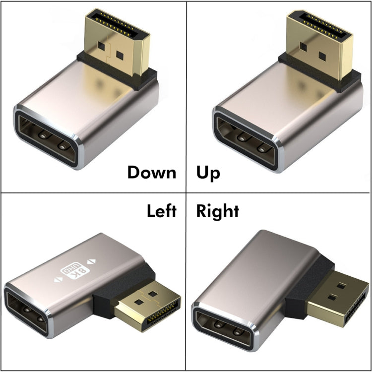 JUNSUNMAY 8K 60Hz PD1.4 Male Displayport to Female Displayport Adapter Converter