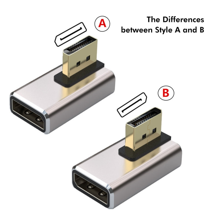 JUNSUNMAY 8K@60Hz PD1.4 Male Displayport to Female Displayport Adapter Converter