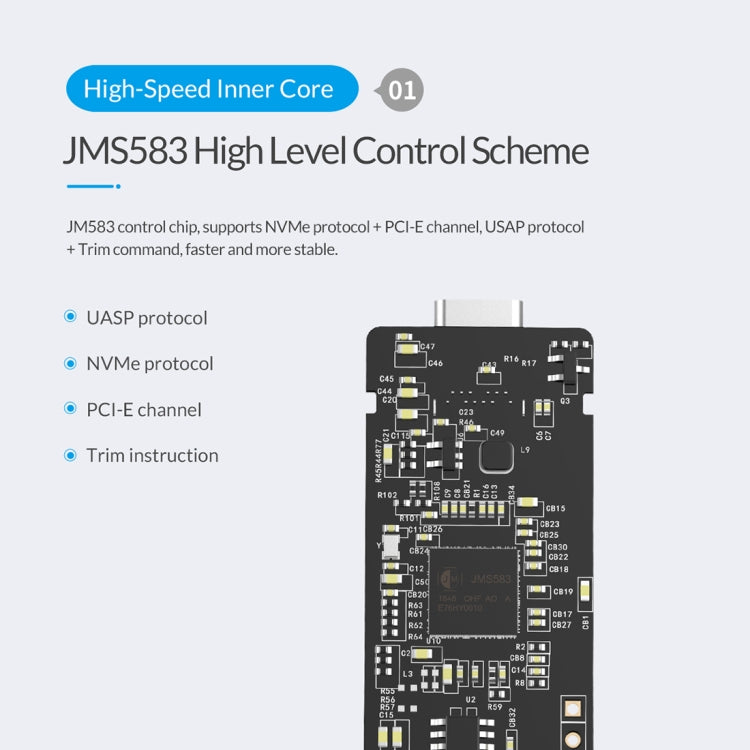 ORICO PRM2-C3 NVMe M.2 SSD Enclosure (10Gbps)