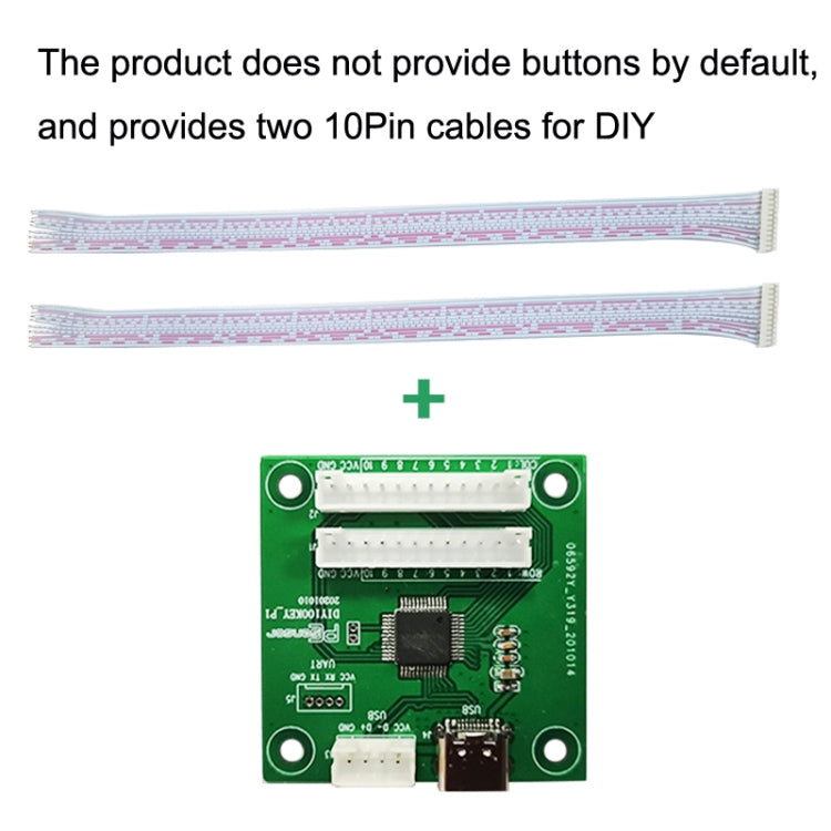 Pcsensor 100-Key Touch Switch Module Custom Keyboard And Mouse Test Development Board