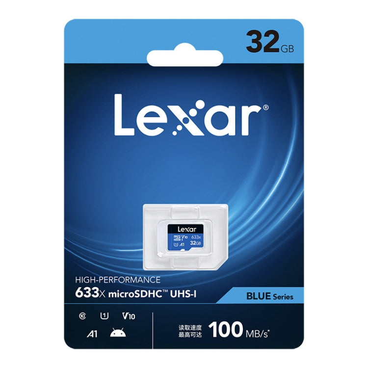 Lexar 633x 32GB High-speed Mobile Phone Memory TF Card Driving Recorder Memory Card