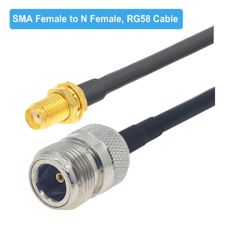 SMA Female to N Female RG58 Coaxial Adapter Cable