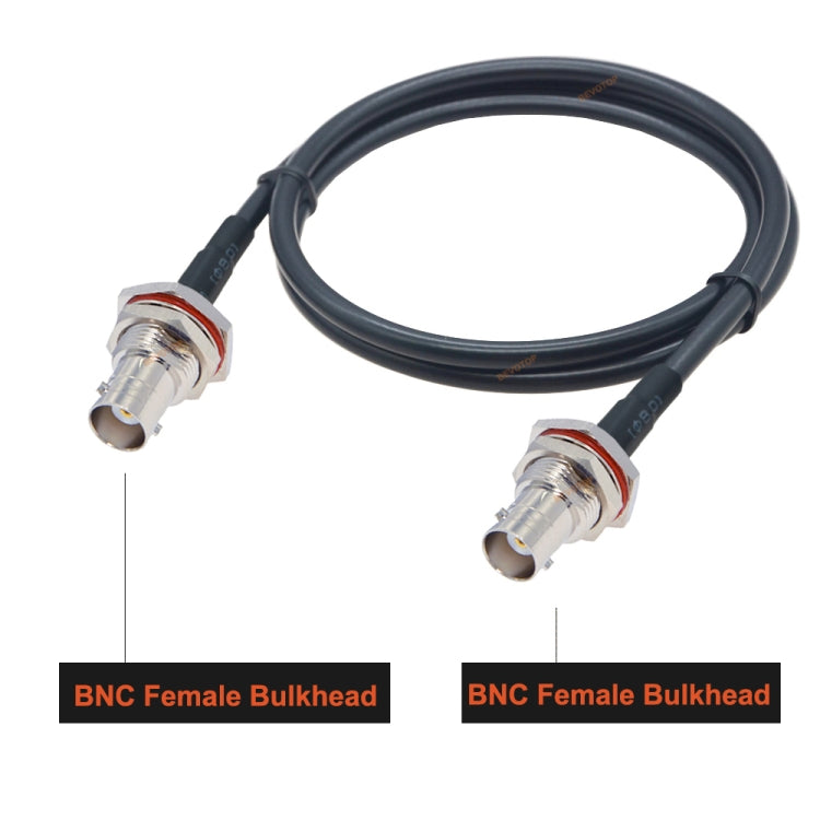 BNC Female To BNC Female RG58 Coaxial Adapter Cable