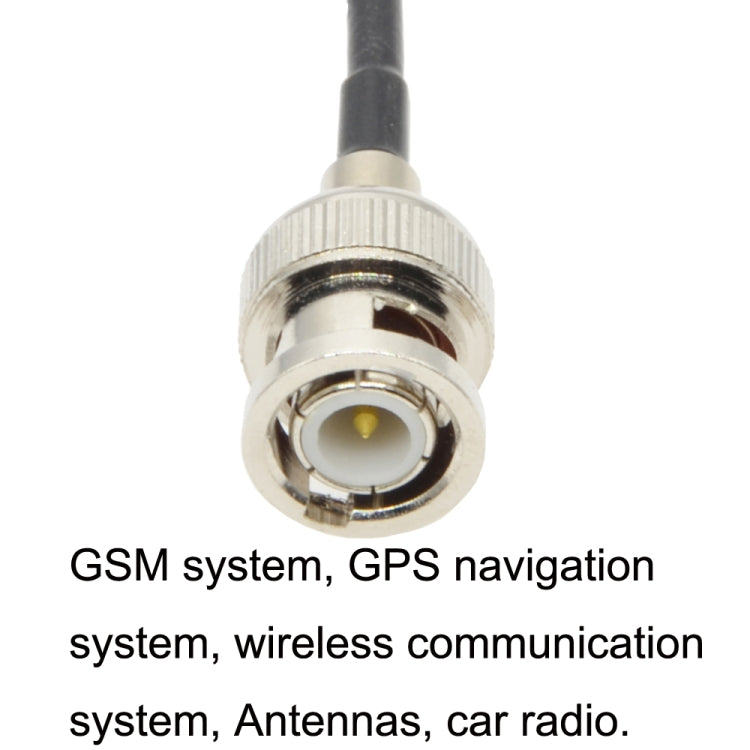 BNC Female With Waterproof Circle To BNC Male RG58 Coaxial Adapter Cable