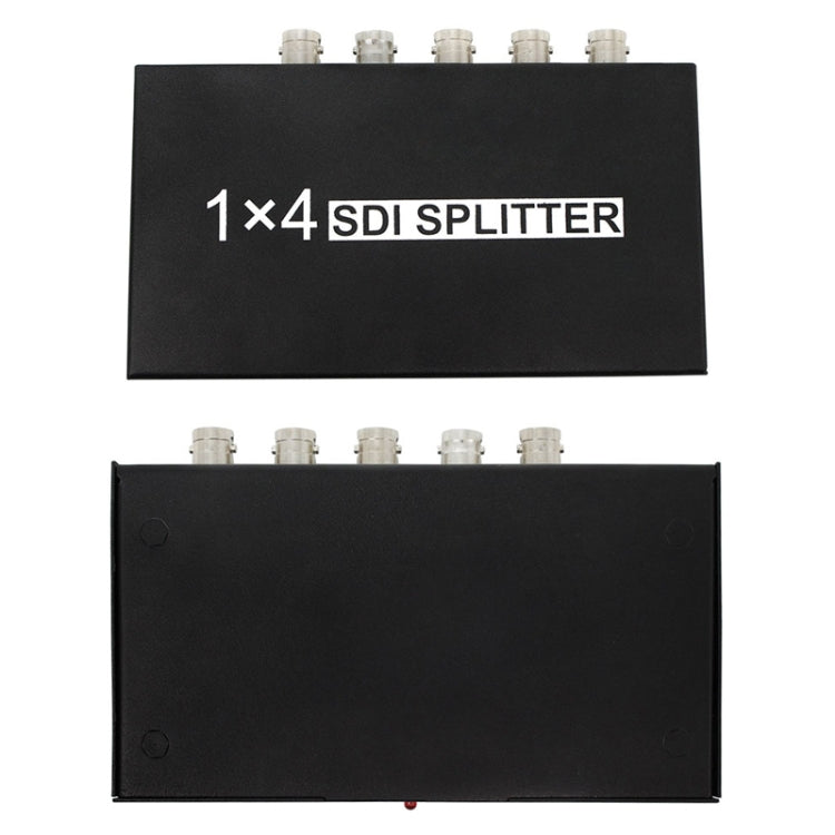 1 In 4 Out SD-SDI / HD-SDI / 3G-SDI Distribution Amplifier Video SDI Splitter