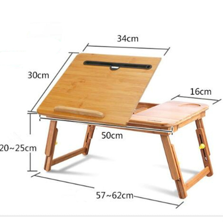 Nanzhu Folding Computer Table Bed Card Slot Laptop Table Simple Lazy Lift Computer Desk