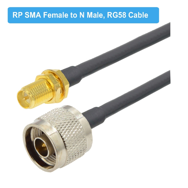 RP-SMA Female To N Male RG58 Coaxial Adapter Cable