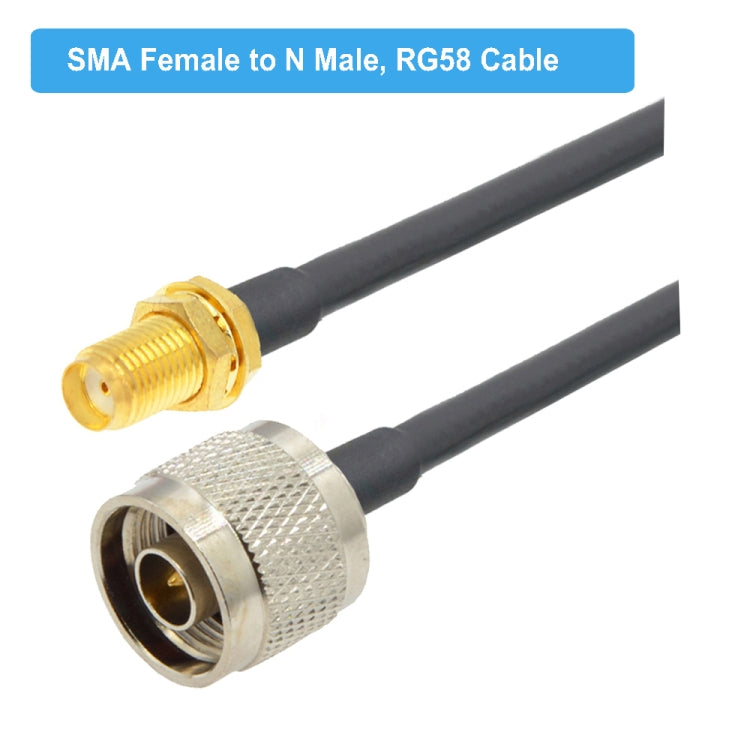 SMA Female To N Male RG58 Coaxial Adapter Cable