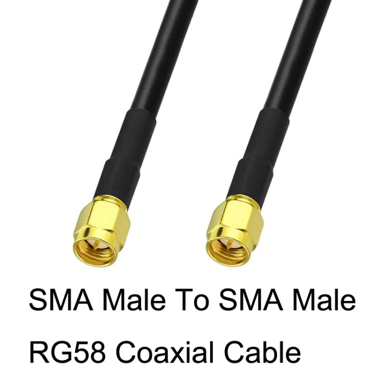 SMA Male To SMA Male RG58 Coaxial Adapter Cable