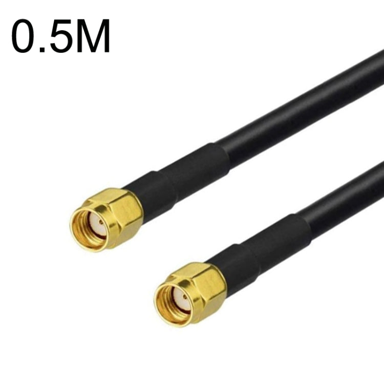 RP-SMA Male To RP-SMA Male RG58 Coaxial Adapter Cable