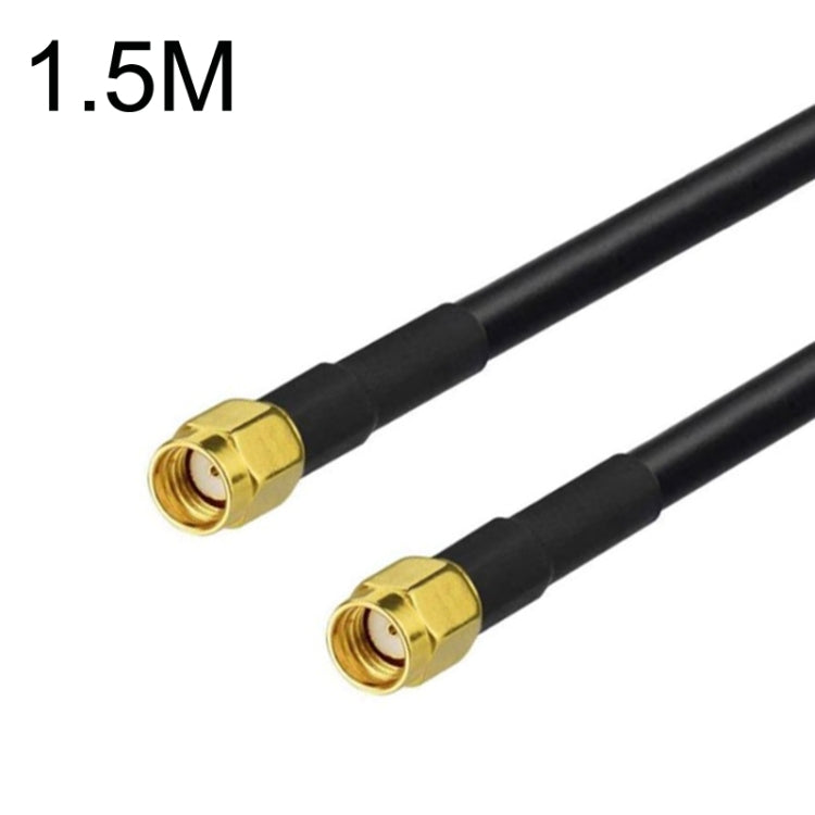 RP-SMA Male To RP-SMA Male RG58 Coaxial Adapter Cable