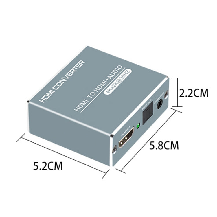 FJGEAR FJ-HDV01 HDMI HD 4K 30HZ Fiber Audio Separator