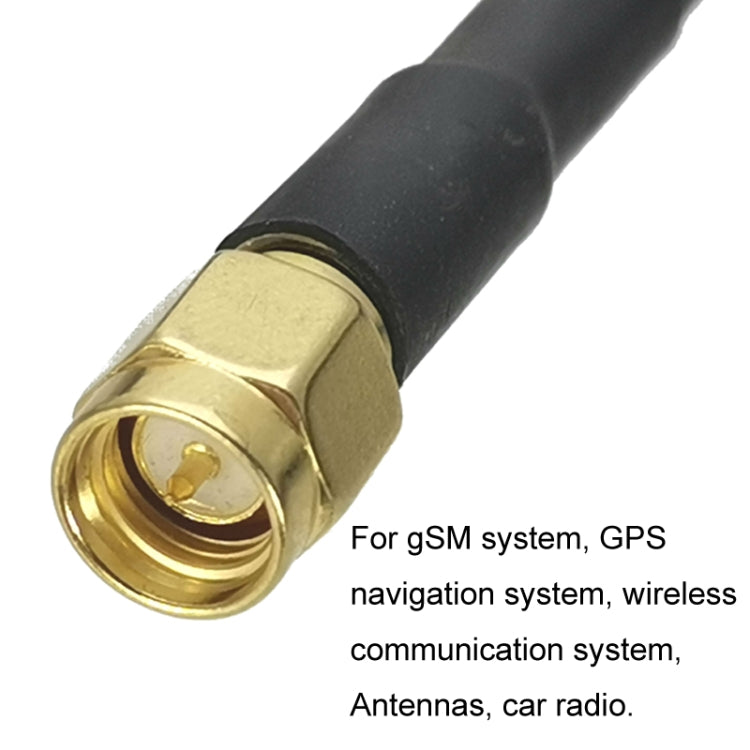 SMA Male To F TV Male RG58 Coaxial Adapter Cable