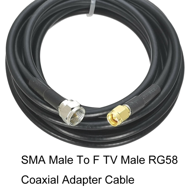 SMA Male To F TV Male RG58 Coaxial Adapter Cable