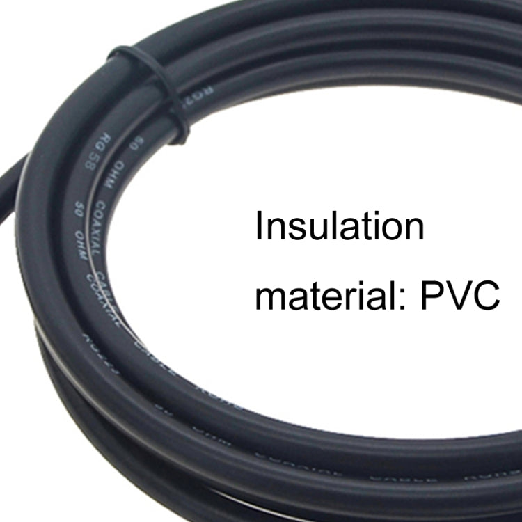 BNC Male To BNC Male RG58 Coaxial Adapter Cable