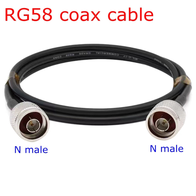 N Male To N Male RG58 Coaxial Adapter Cable