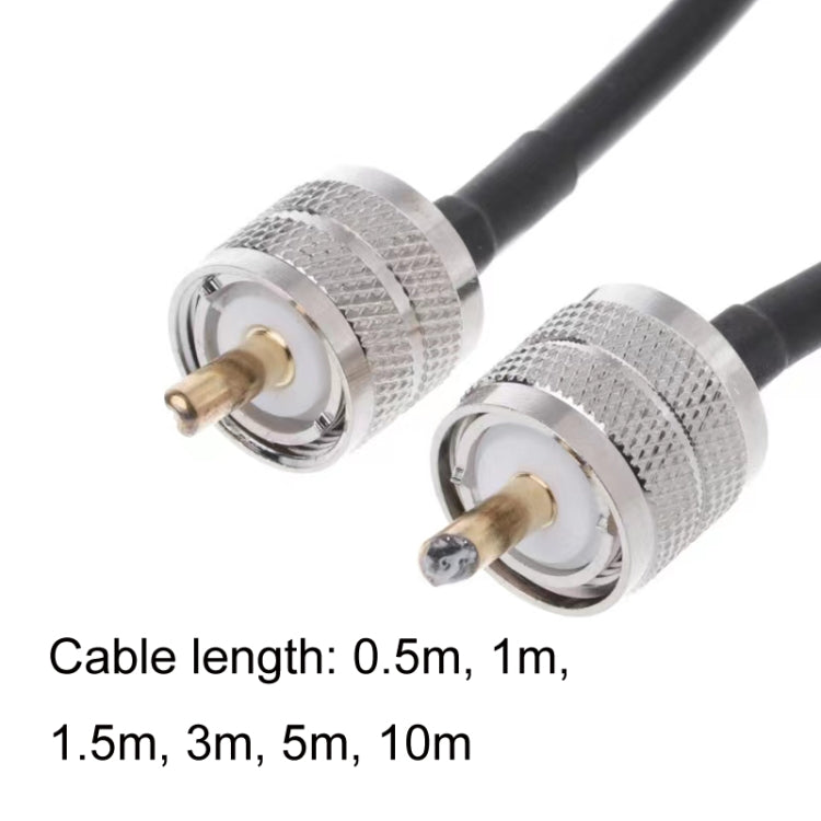 UHF Male To UHF Male RG58 Coaxial Adapter Cable