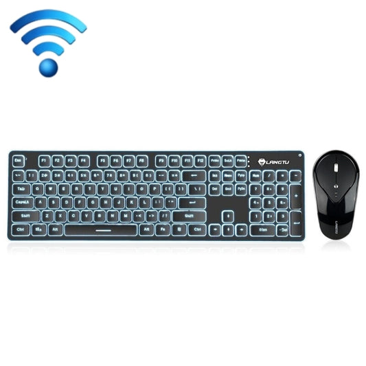 LANGTU LT600 Silent Office Punk Keycap Wireless Keyboard Mouse Set