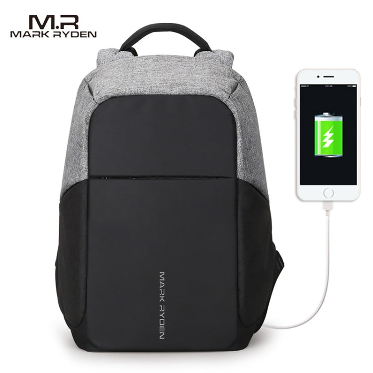 Mark Ryden Multifunction USB charging Men 15inch Laptop Backpack