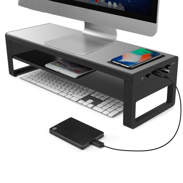 Vaydeer Metal Display Increase Rack Multifunctional Usb Wireless Laptop Screen Stand