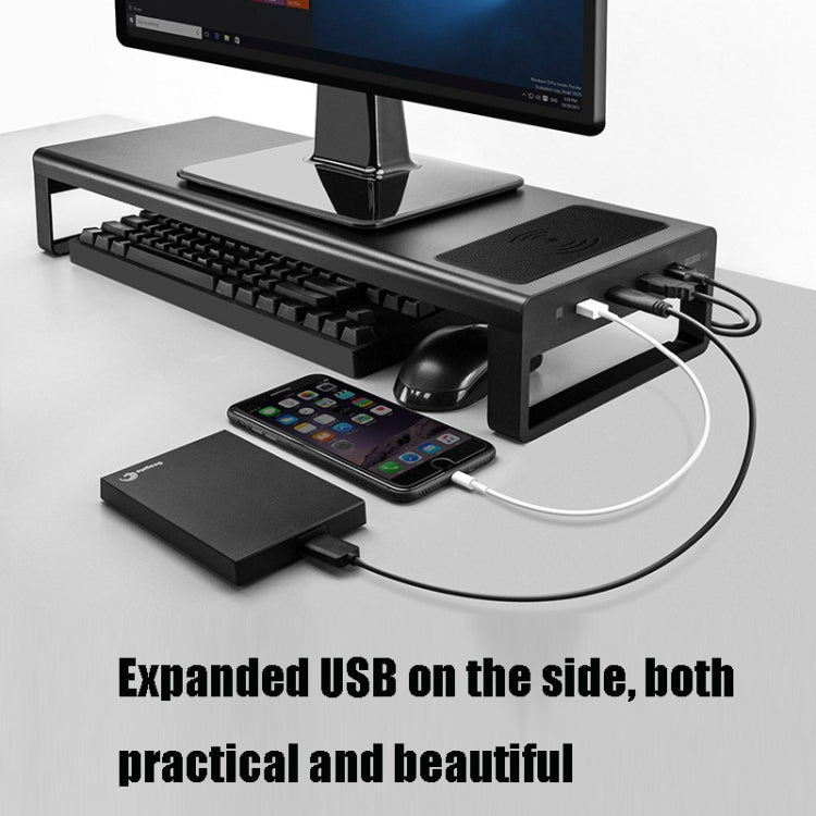 Vaydeer Metal Display Increase Rack Multifunctional Usb Wireless Laptop Screen Stand