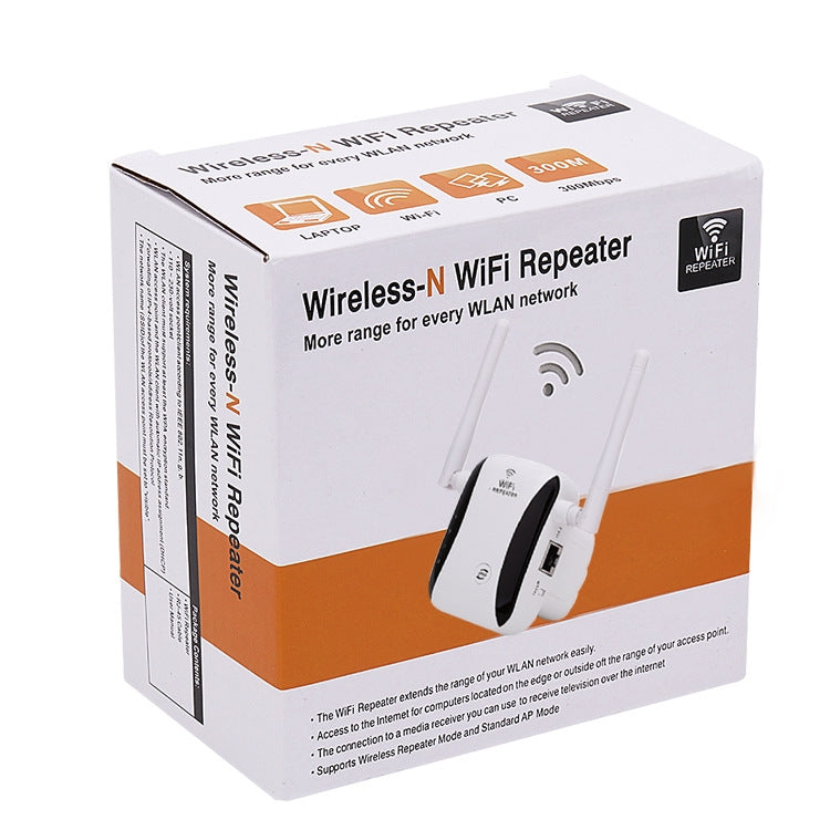 KP300T 300Mbps Home Mini Repeater WiFi Signal Amplifier Wireless Network Router