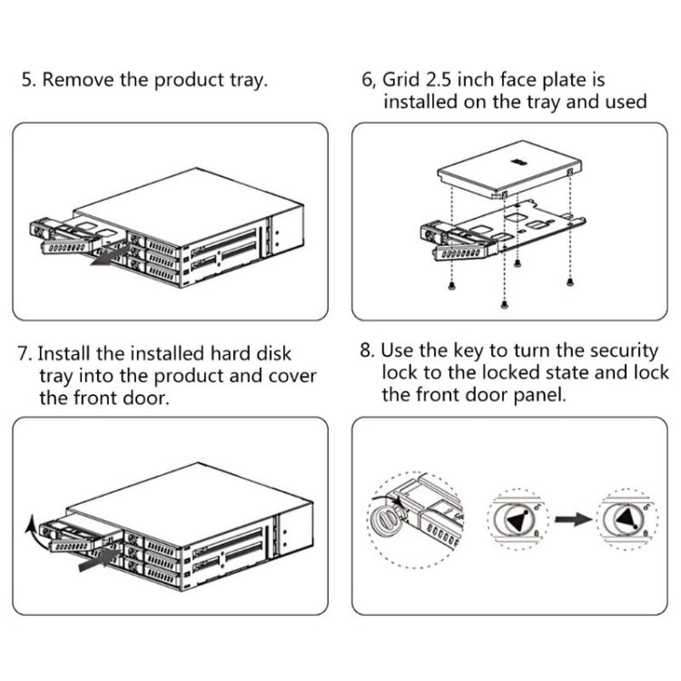 OImaster MR-6601 Six-Bay Optical Drive Hard Disk Box