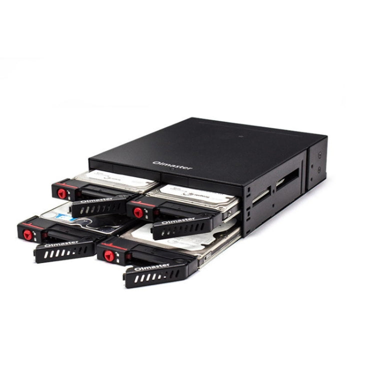 OImaster MR-6401 Four-Bay Chassis Built-In Optical Drive Hard Disk Box