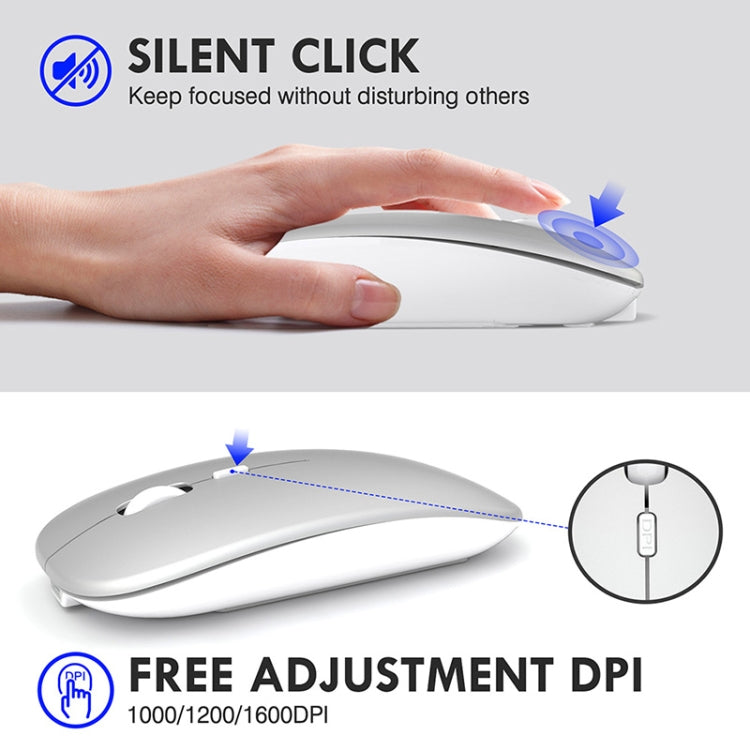 Inphic PM1 Office Mute Wireless Laptop Mouse