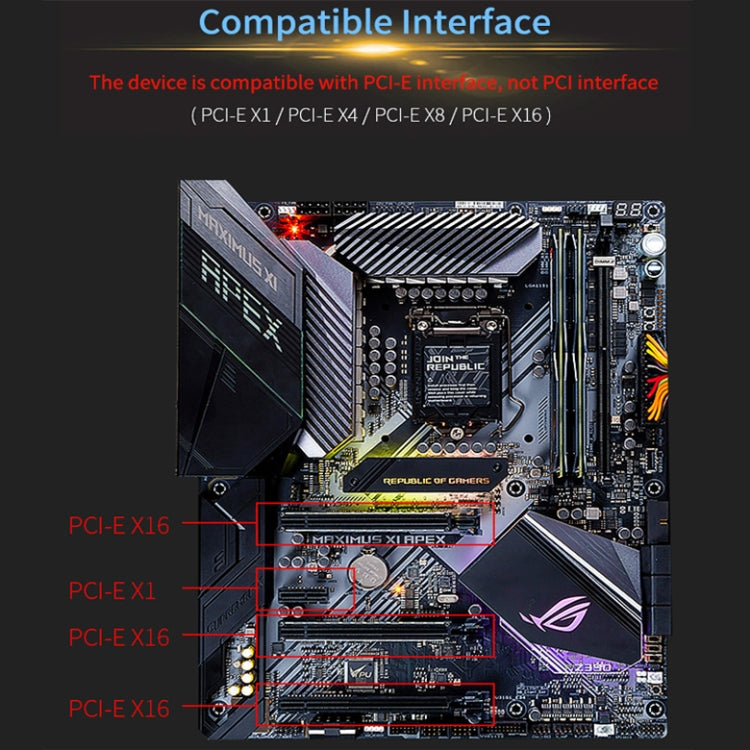 COMFAST Gaming Game 3000Mbps Gigabit Dual-Frequency Wireless Desktop Computer PCIE Wireless Network Card