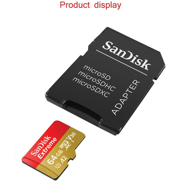 SanDisk U3 High-Speed Micro SD Card  TF Card Memory Card for GoPro Sports Camera, Drone, Monitoring