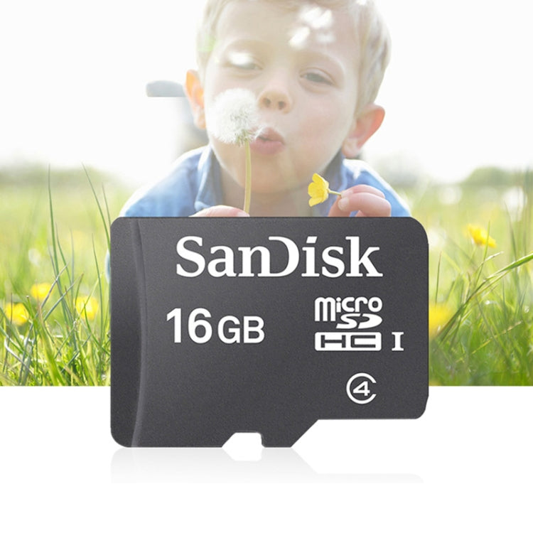 SanDisk C4 Small Speaker TF Card Mobile Phone Micro SD Card Memory Card