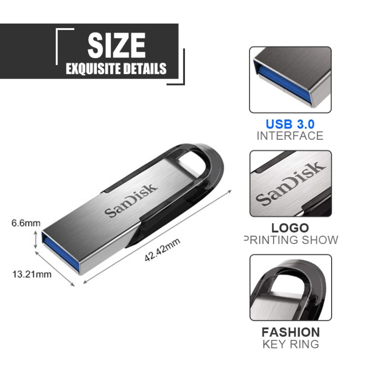 SanDisk CZ73 USB 3.0 High Speed Metal U Disk